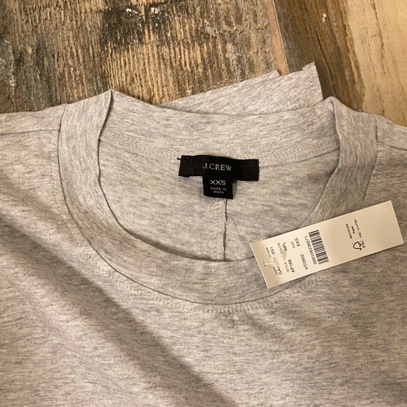 LAST ONE J. Crew Midi T-shirt dress in grey - Picture 4 of 6